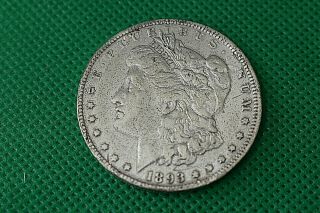 1893 - P $1 Morgan Silver Dollar