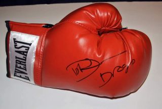 Dolph Lundgren Signed Everlast Boxing Glove Rocky Iv Drago Laces Red