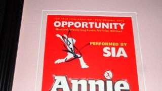 Sia Furler Signed Framed 16x20 Annie CD & Photo Display JSA 2