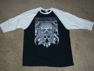 Corrosion Of Conformity 2012 Lp Raglan Shirt Coc Pushead Misfits Septic Death