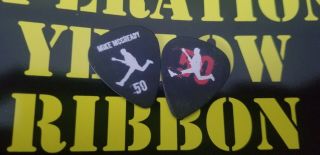 Pearl Jam Pick Mike Mccready " 50 Bday Double Sided " Guitar Pick