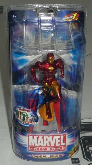 Stan Lee Signed Marvel Iron Man Collectible Figurine Psa/dna Auto 