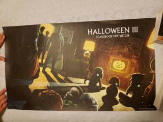 Halloween 3 Shout Factory Print Poster Scream Art Season Of The Witch Lithograph