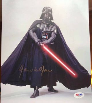 James Earl Jones Star Wars Signed 8x10 Photo Autographed Psa/dna Auto