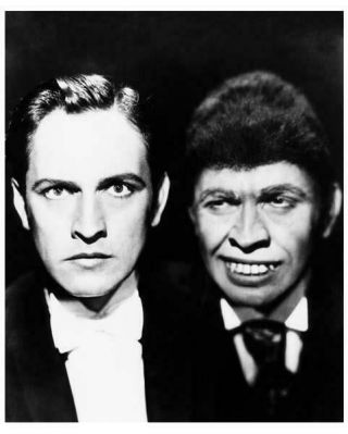 Dr.  Jekyll And Mr.  Hyde Great 8x10 Fredric March Still Dual Characters - - C016