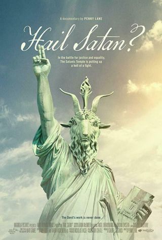 Hail Satan? (2019) Movie Poster Double - Sided 27 " X40 " (rare)