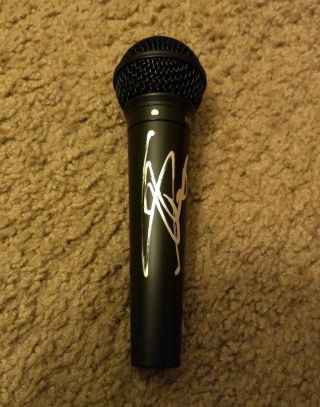 Lzzy Hale Halestorm Signed Microphone A