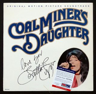Vintage Loretta Lynn Signed Coal Miners Daughter Autograph Album W/ Psa/dna