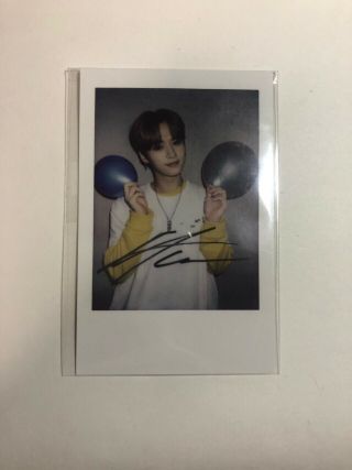 Lee Know Minho Stray Kids Hi - Stay Seoul Polaroid Photocard