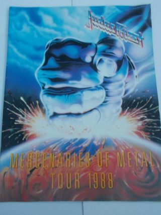 Judas Priest Mercenaries Of Metal Tour 1988