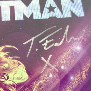 TARON EGERTON Signed ROCKETMAN Blu - Ray DVD 2