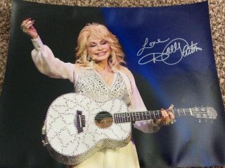 Dolly Parton Signed Autographed 16x20 Photo Picture Dollywood