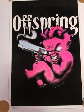 Offspring Blacklight Poster