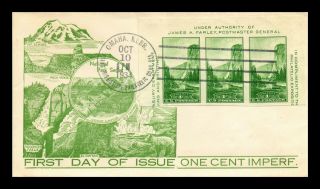 Us Cover Scott 756 Yosemite National Parks Imperforate Fdc