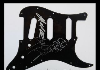 Gfa Jerry Only & Doyle Wolfgang Misfits Signed Electric Pickguard M2