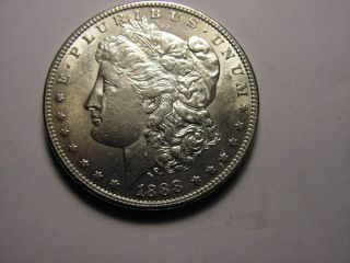 1888 - S Morgan Silver Dollar.  Looks To Be In Unc.  63/64