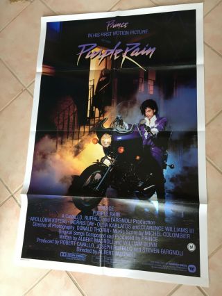 American One Sheet Prince Purple Rain