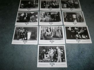 The Addams Family (1991) Raul Julia Set Of 10 Different Stills,