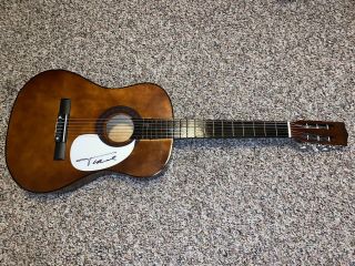 Trace Adkins Hand Signed Autographed Guitar Country Star Legend