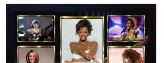 Whitney Houston The Voice Music Framed Photo pre - PRINT POSTER Perfect gift 2