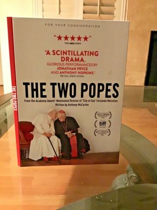 Dvd Movie The Two Popes Bryce Dessner