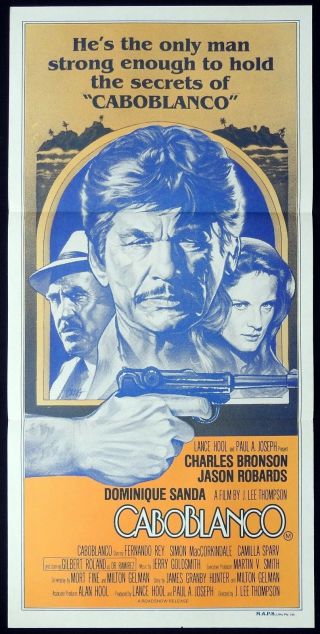 Caboblanco Daybill Movie Poster Charles Bronson Jason Robards