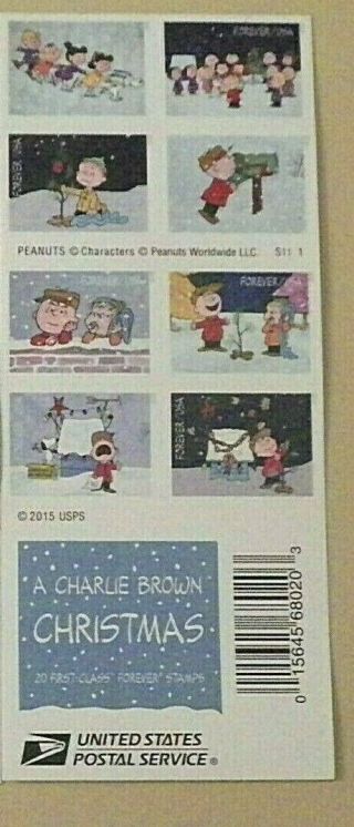 A Charlie Brown Chirstmas - 20 Stamps.