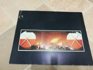 PINK FLOYD - THE WALL TOUR PROGRAMME 1980 / 1981 PROGRAM 2