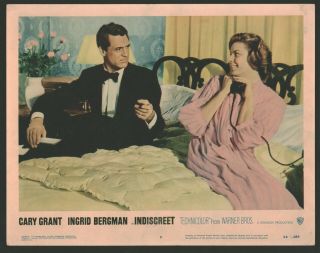 Indicreet Lobby Card (fine) 1958 Cary Grant Movie Poster Art 1031