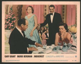 Indiscreet Lobby Card (fine) 1958 Cary Grant Movie Poster Art 1032