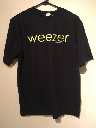 Vtg Weezer 2005 Tour Concert Shirt Pixies Jimmy Eat World Green Day Xl