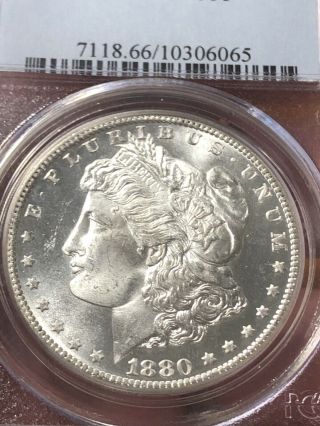 1880 - S Pcgs Ms66 Morgan Silver Dollar