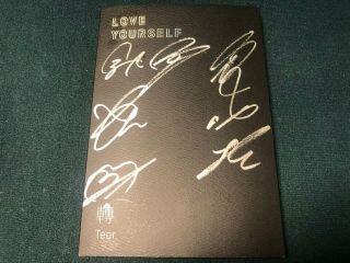 Bts All Member Autograph (signed) Promo Album Kpop