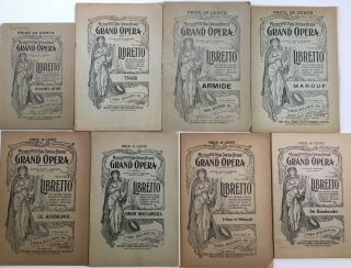 1917 - 40 Metropolitan Opera House NYC Libretto Program Antique Vtg Advertising 2