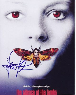 Jodie Foster Signed Autographed The Silence Of The Lambs Clarice Starling Photo