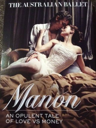 Promotional Flyer The Australian Ballet Manon