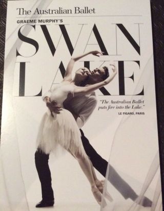 Promotional Flyer The Australian Ballet Swan Lake