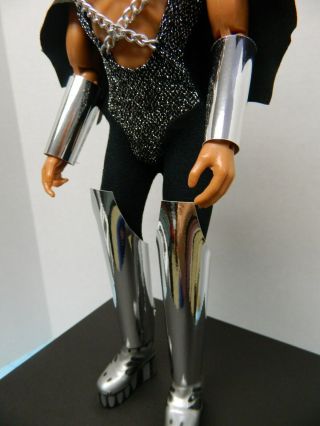 Kiss Mego Doll Gene Simmons Custom Arm And Leg Sheilds Only Not Aucoin