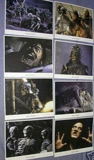 Army Of Darkness 11x14 Lobby Card Set Of 8 1993 Evil Dead B