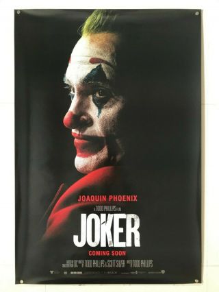 Recalled Joker | Ds Movie Poster 27x40 Intl | Joaquin Phoenix 2019