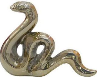 In Factory Box - Baccarat Crystal Zodiac Snake - Copper - 2013