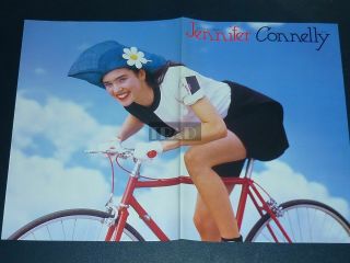 Jennifer Connelly / Lea Thompson 1988 Japan Pinup Poster 10x14 Ss4