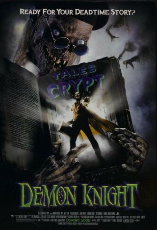 Tales From The Crypt Demon Knight 1995 Ds 2 Sided 1 Sheet Movie Poster