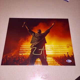 Kanye West Signed Autographed 11x14 Photo Yeezus Ye Rapper Beckett Bas -