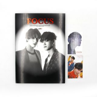 [jus2] Focus Album/a Ver Cover,  Yugyeom Photobook,  2 Photocards/yugyeom Set 3