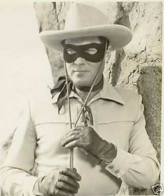 Lone Ranger Clayton Moore Tonto Photo Picture 8x10