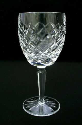 Waterford Irish Crystal - Comeragh Pattern - 7 " Water Goblet -