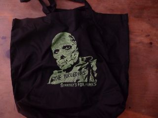 The Breeders - All Nerve Black Tour Tote Bag  Strategy’s For Punks 2018