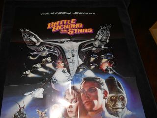 Battle Beyond The Stars Sci Fi Sybil Danning Folded One Sheet Poster 2
