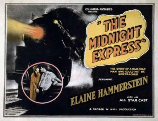 Old Movie Photo The Midnight Express Us Lobby Card,  Elaine Hammerstein